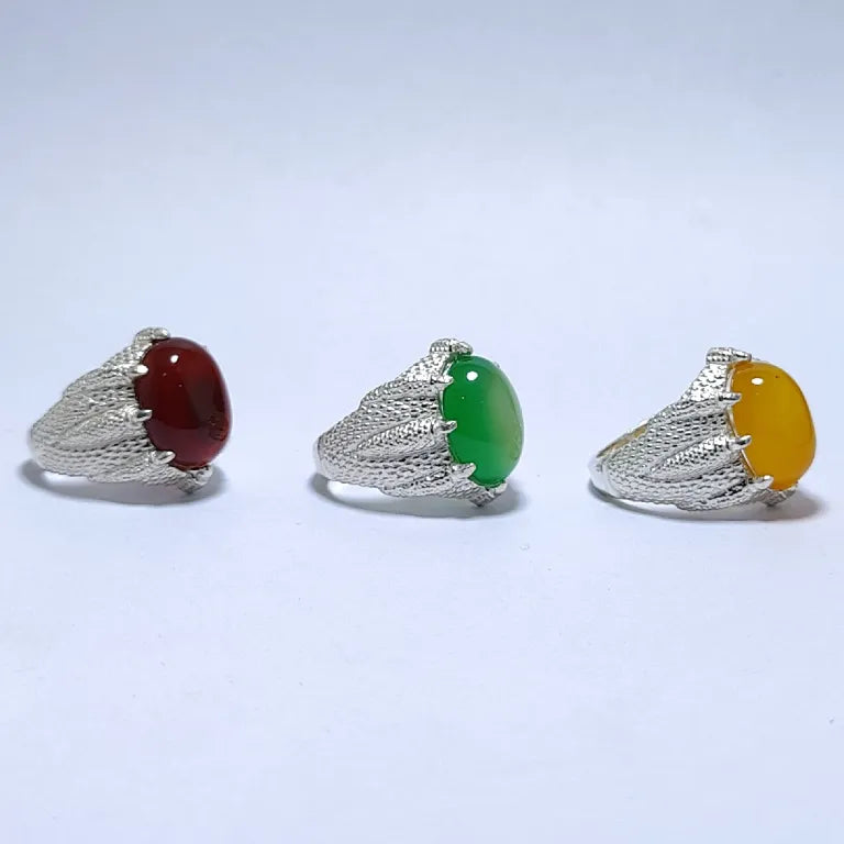 Real Aqeeq Turkish Silver (Chandi) Ring For Men’s