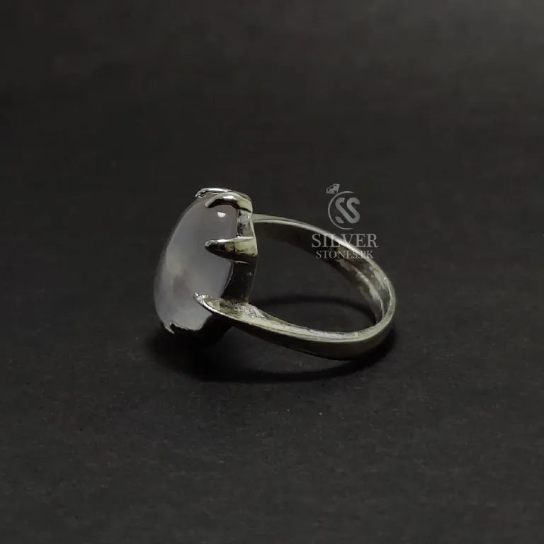 Real Dur e Najaf Stone Chandi Ladies Ring