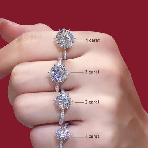 GRA Moissanite Diamonds with Certificate