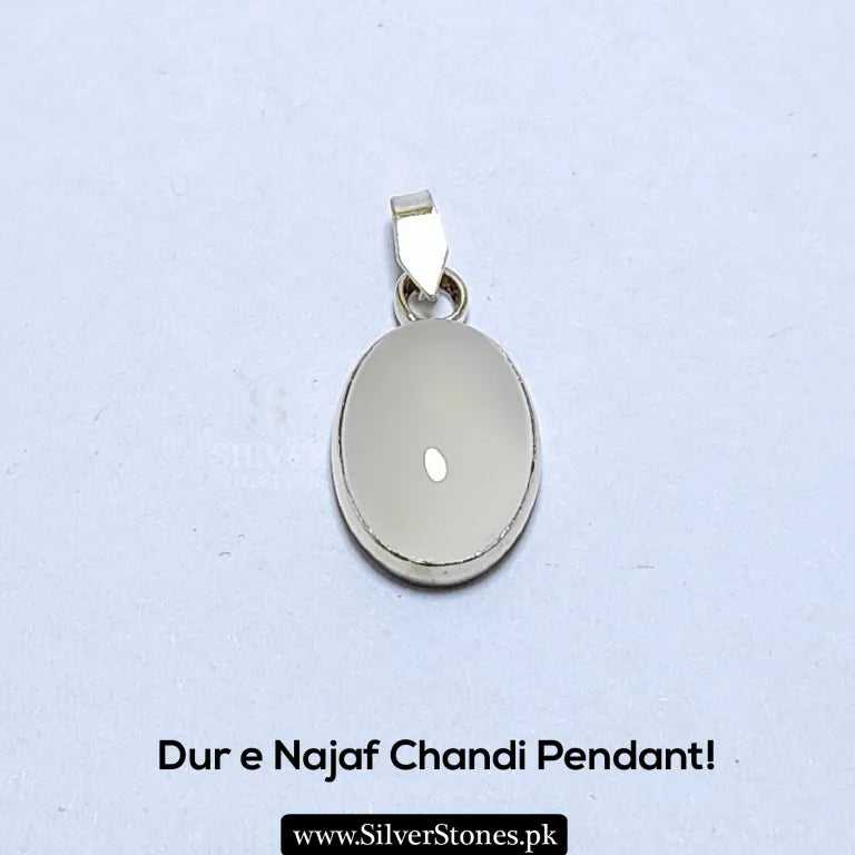 Dur e Najaf Silver (Chandi) Pendant