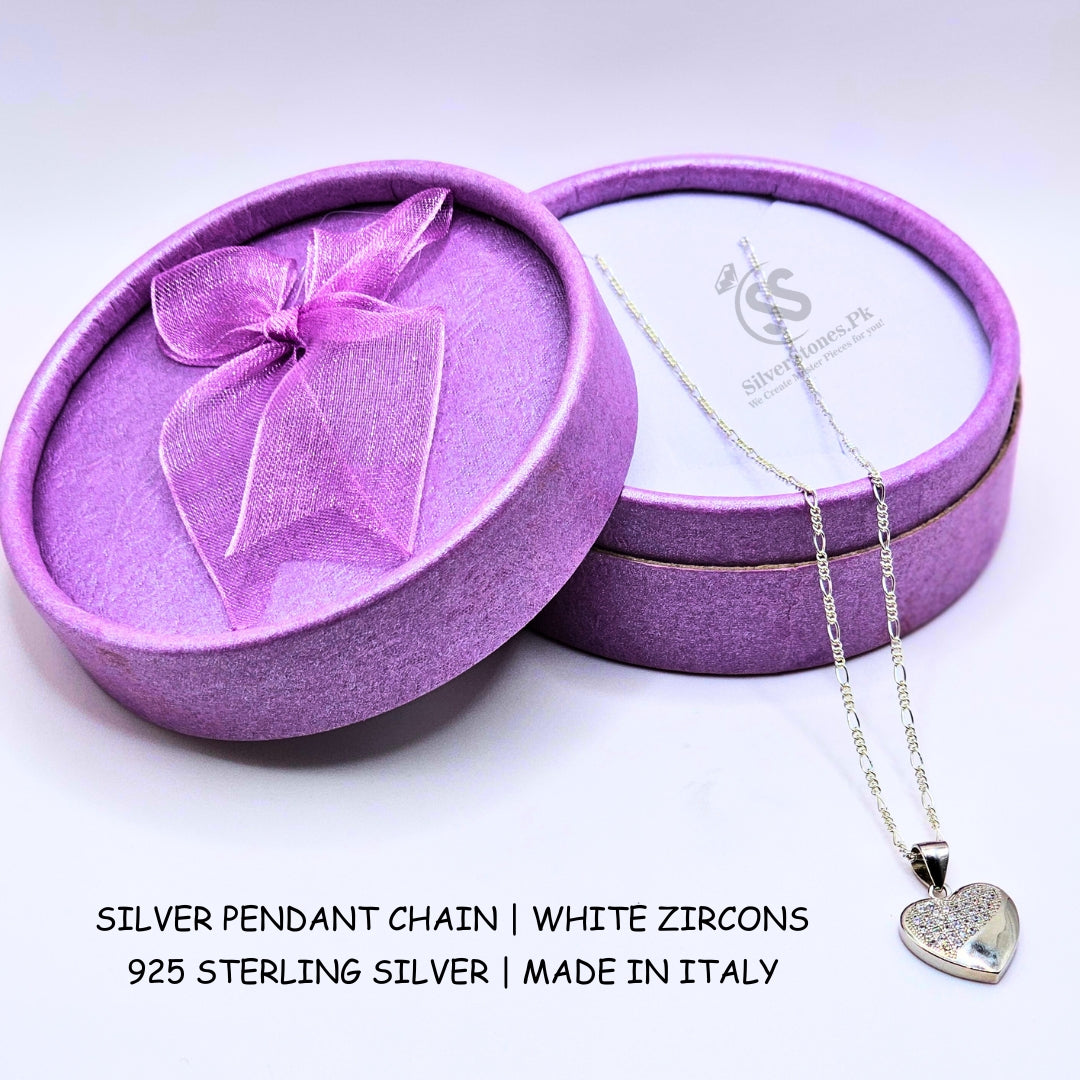 925 Sterling Silver Pendant & Chain