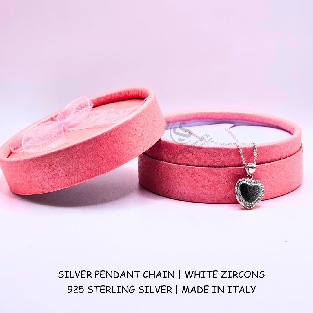 925 Sterling Silver Pendant & Chain