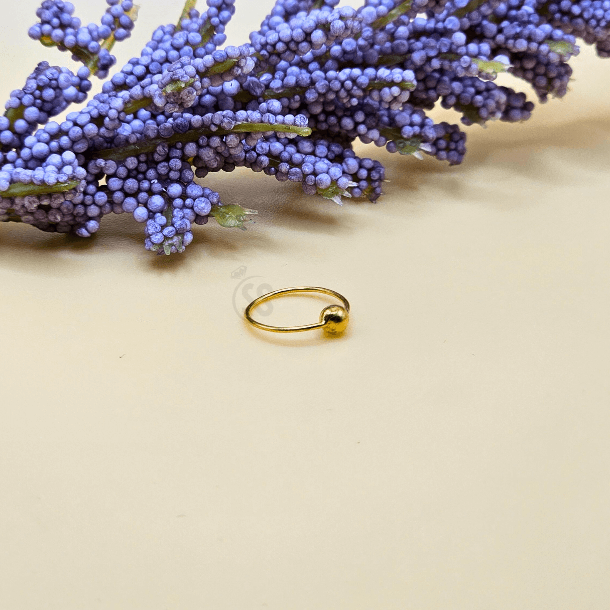 24 Carrat Gold Platted Nose Ring