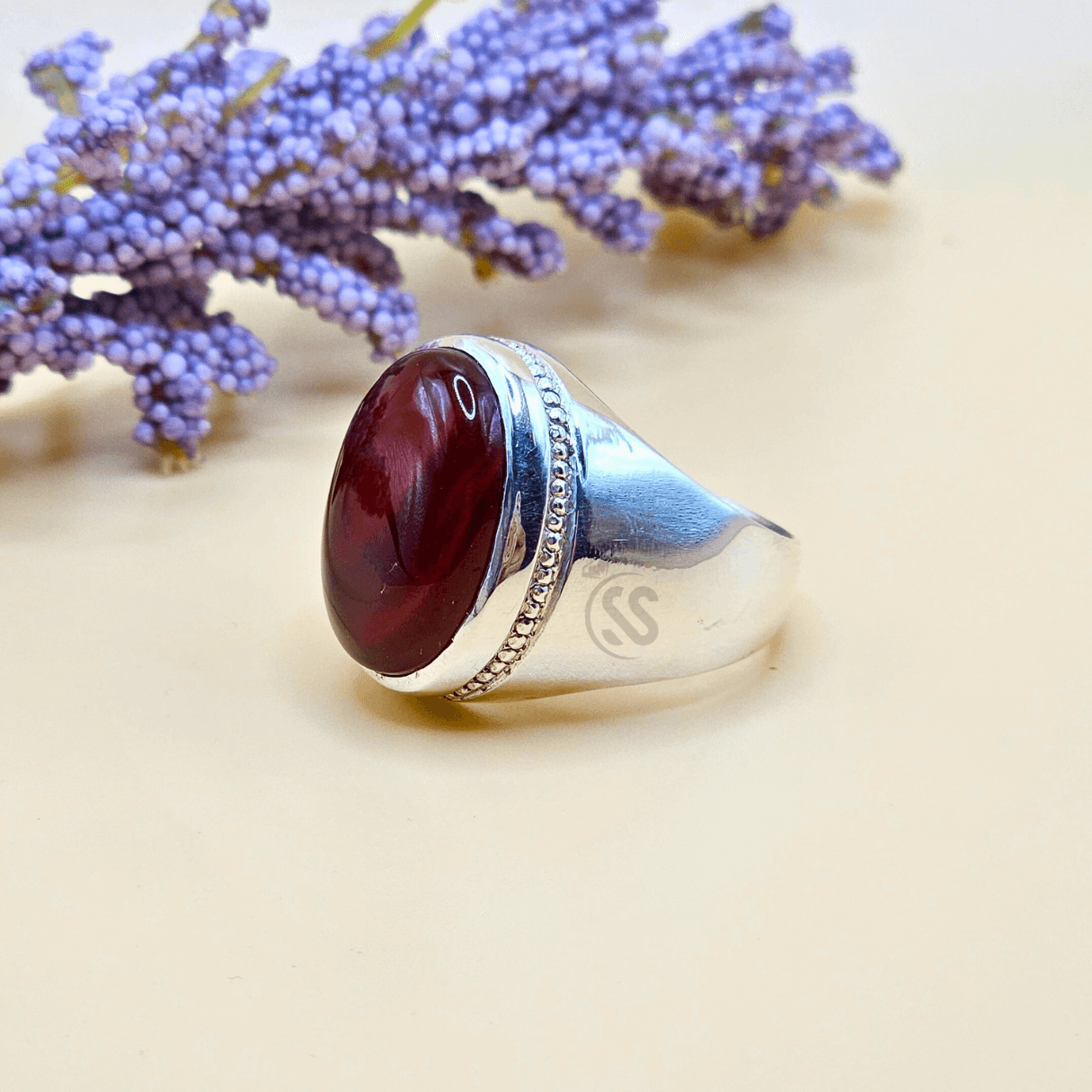 Real Aqeeq Turkish Silver (Chandi) Ring For Men’s