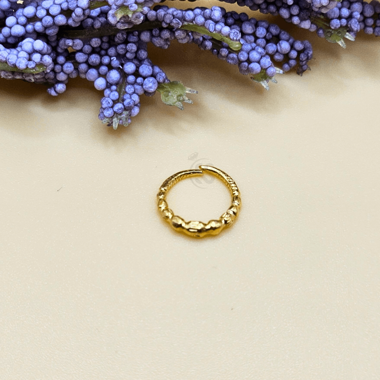 24 Carrat Gold Platted Nose Ring