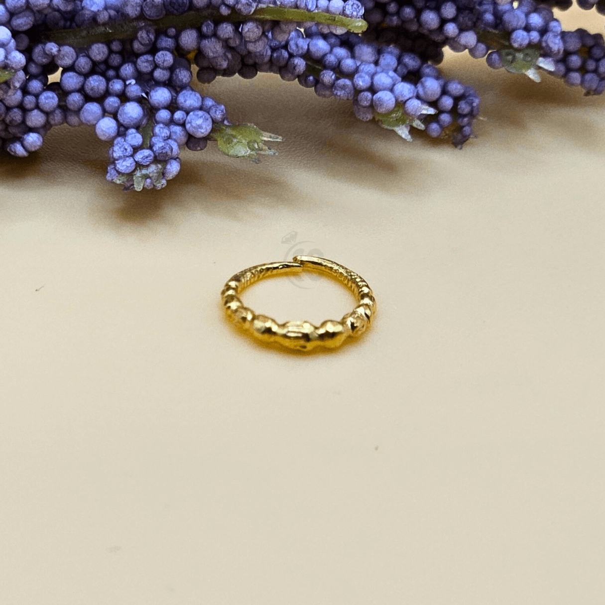 24 Carrat Gold Platted Nose Ring