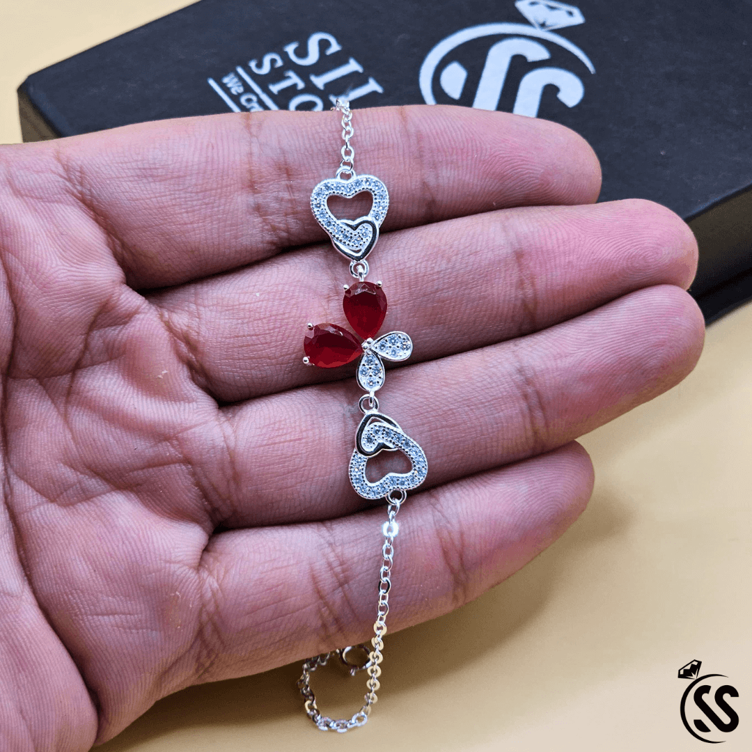 925 Italian Silver Ladies Bracelet