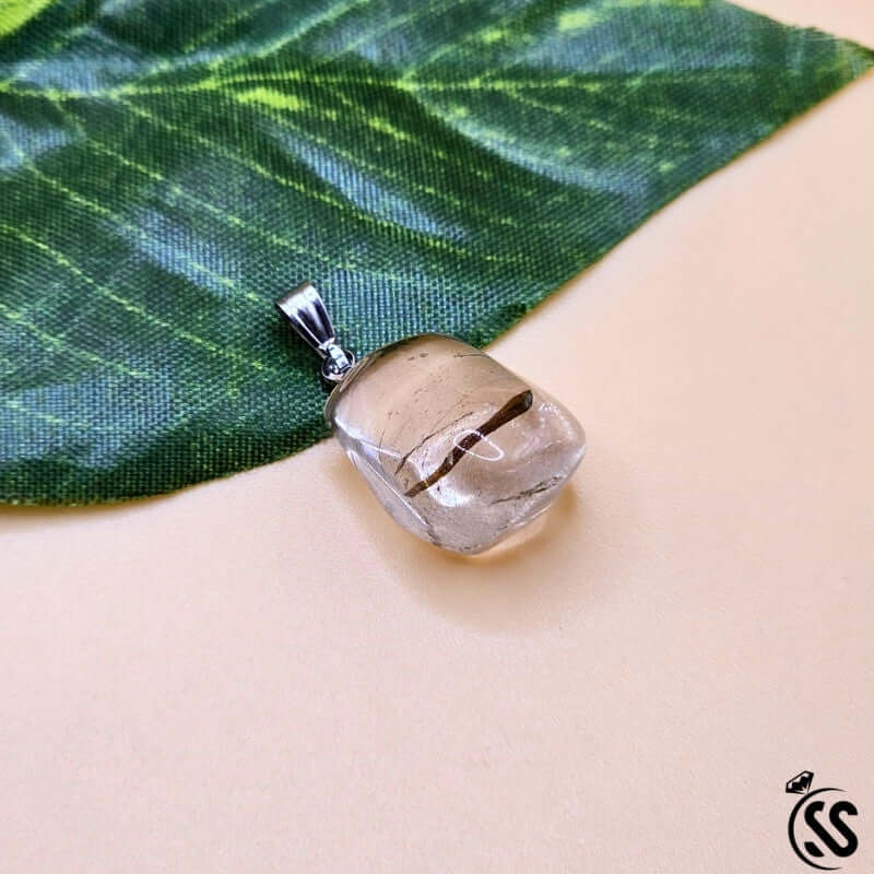 Real Natural Muh-e-Najaf Stone Pendant – Untreated Spiritual Elegance