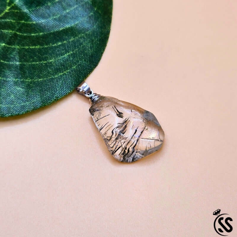 Real Natural Muh-e-Najaf Stone Pendant – Untreated Spiritual Elegance