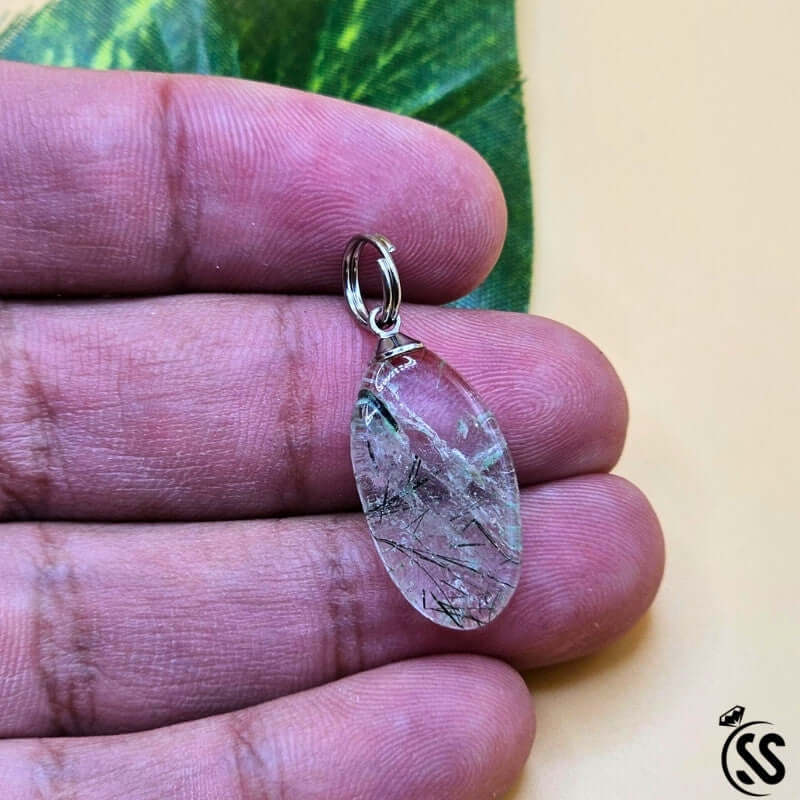 Real Natural Muh-e-Najaf Stone Pendant – Untreated Spiritual Elegance