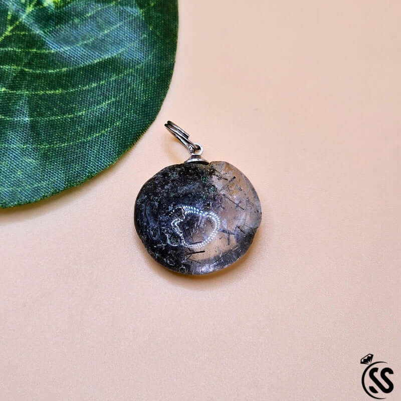 Real Natural Muh-e-Najaf Stone Pendant – Untreated Spiritual Elegance