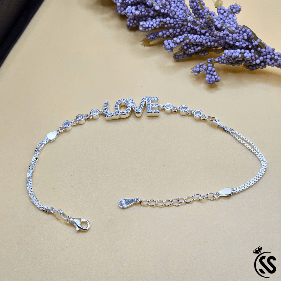 925 Italian Silver Ladies Bracelet