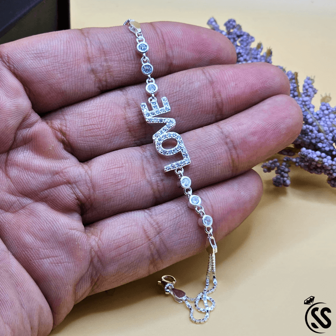 925 Italian Silver Ladies Bracelet