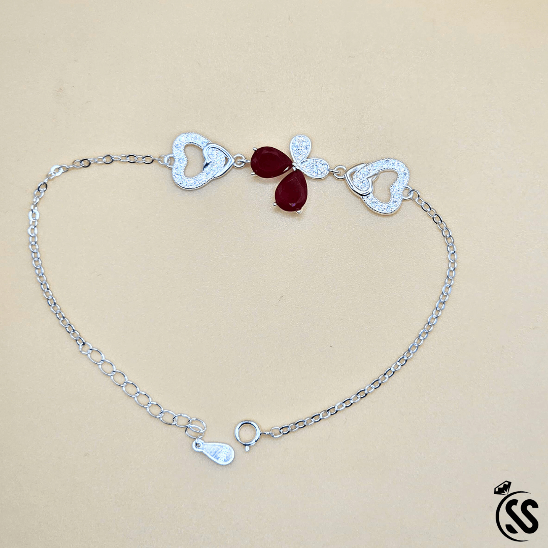 925 Italian Silver Ladies Bracelet