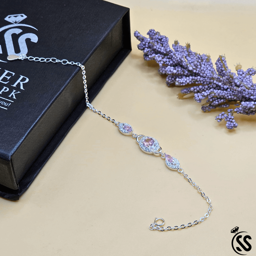 925 Italian Silver Ladies Bracelet