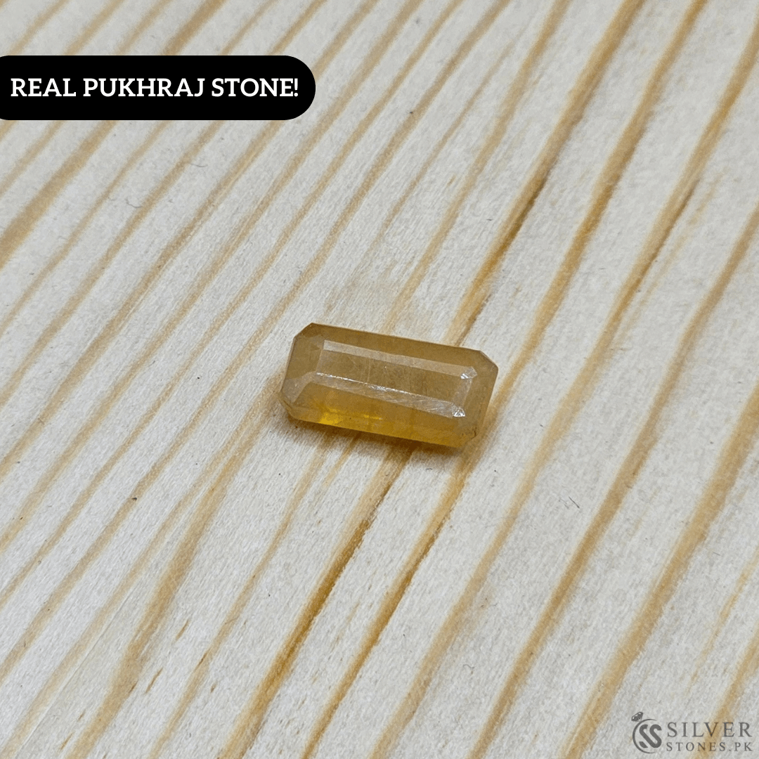 Real African Pukhraj Stone – A+ Quality