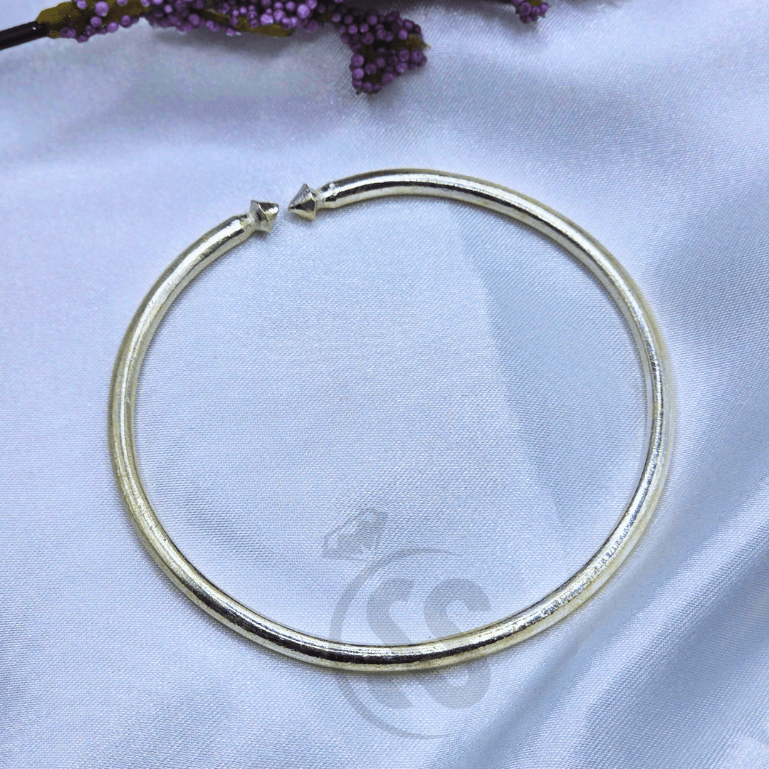 Handmade Silver Wrist Band (Kara) for Gents