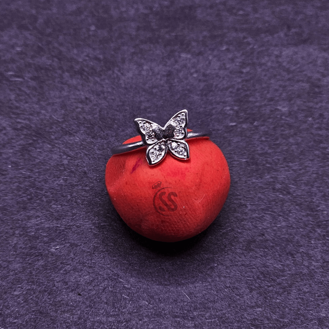 Italian Sterling Silver 925 Baby Ring