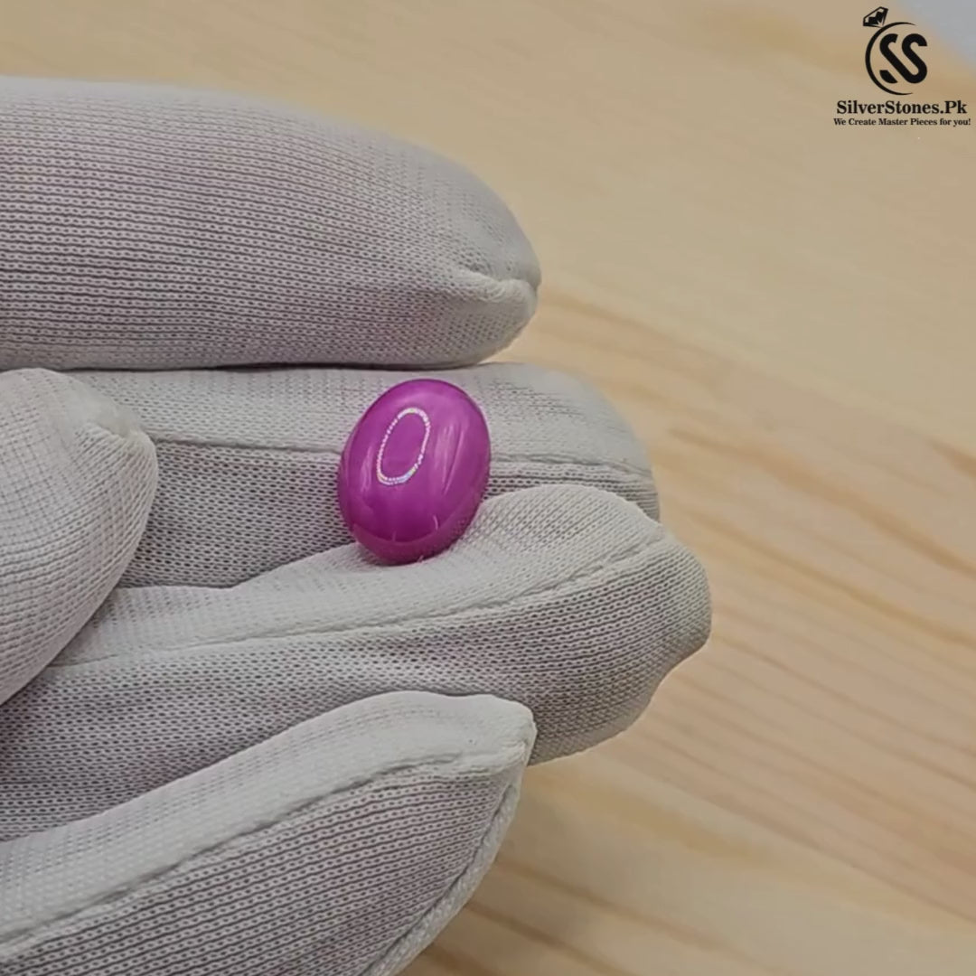 Real Ruby Star Stone – A Gem of Elegance and Mystique