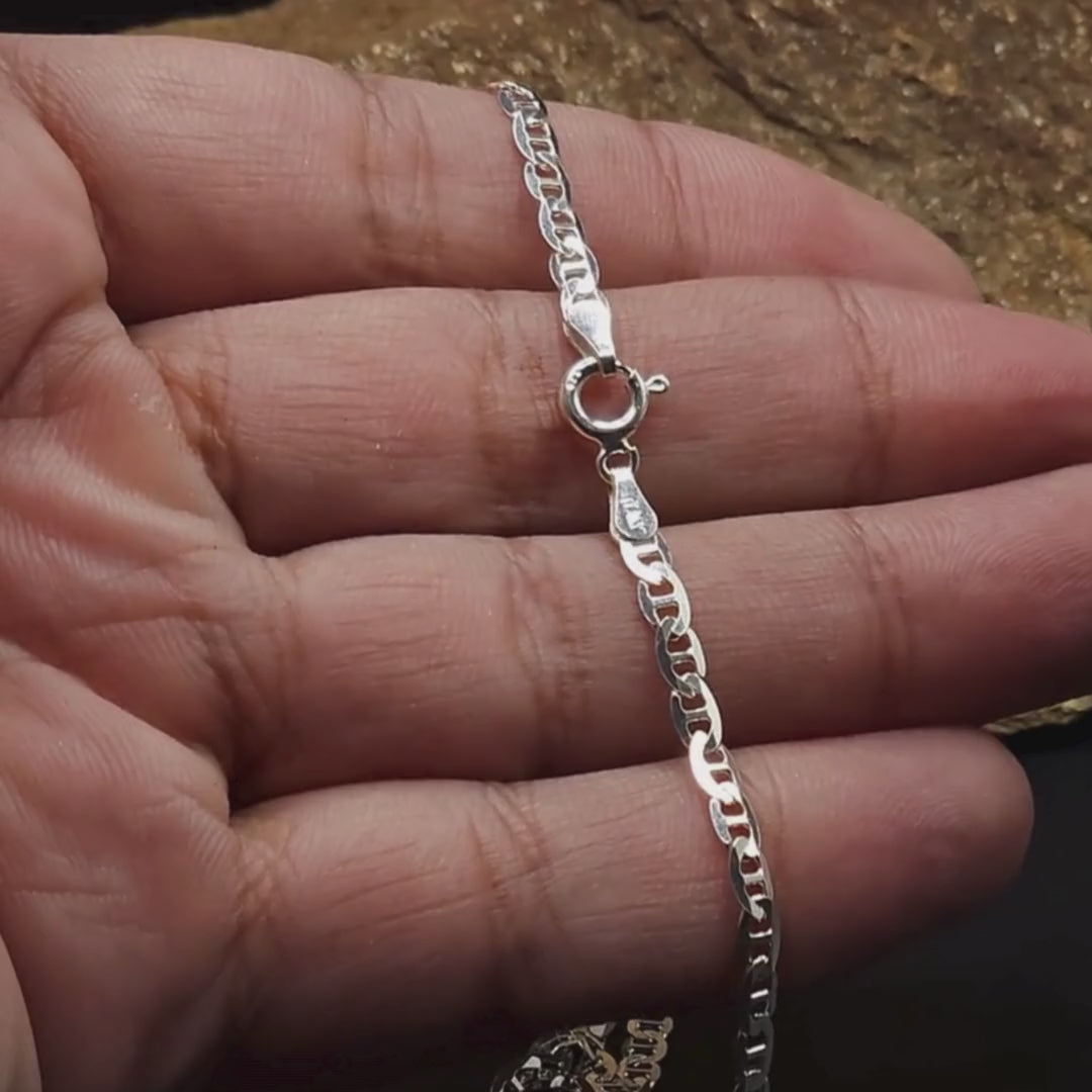 Double Cuban Chain – 925 Sterling Silver (Italian Made)