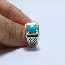 Real Shajri Feroza Silver (Chandi) Ring!