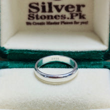 Italian 925 Silver Ring Band