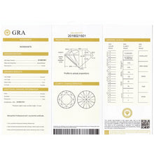 GRA Moissanite Diamonds with Certificate