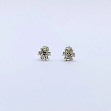 Zircon Silver (Chandi) Ear Pins (Tops)