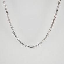 1mm Italian 925 Silver Cuban Chain for Girls - Elegant and Timeless Jewelry Accessory