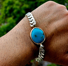 Real Shajri Feroza Chandi Bracelet