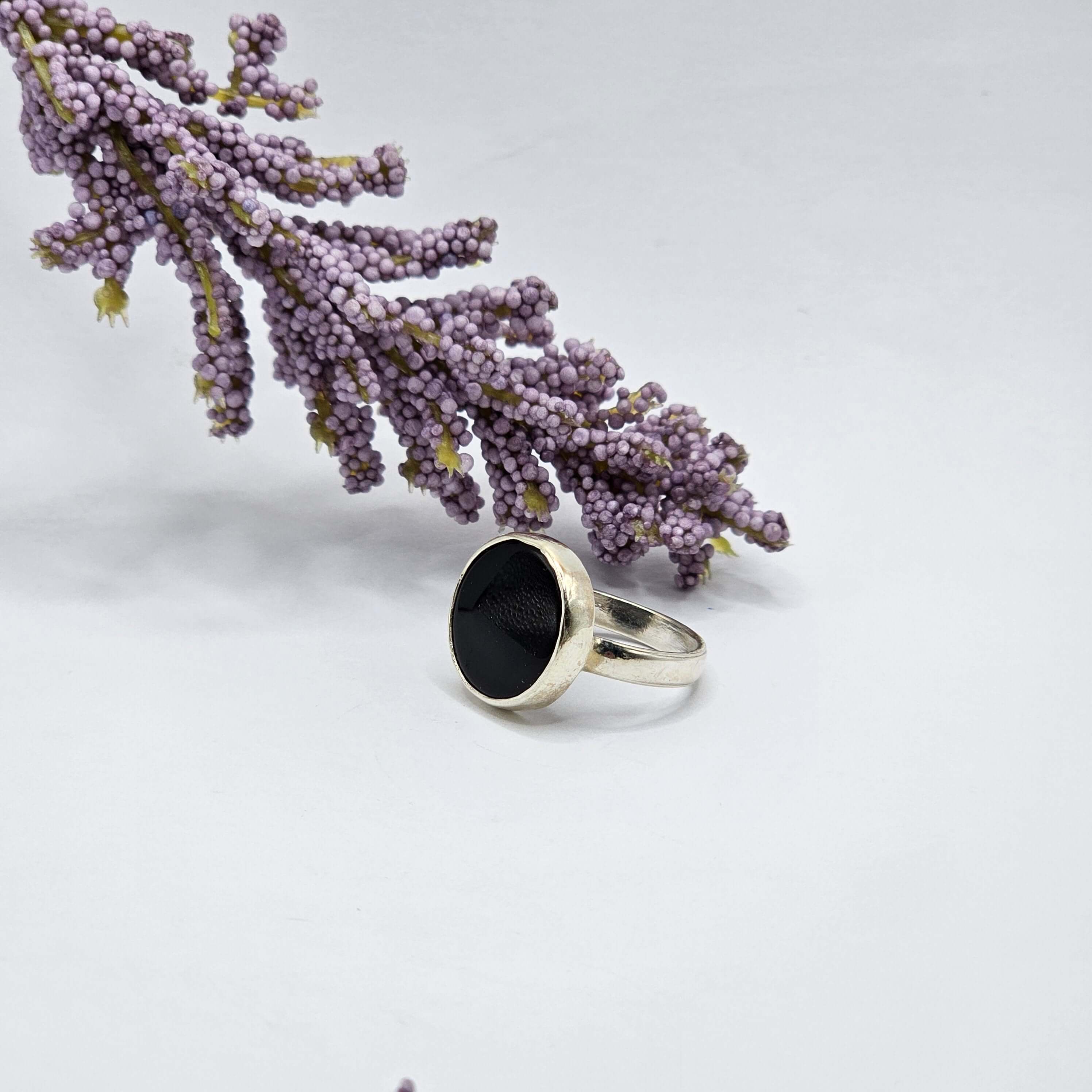 Real Aqeeq Silver (Chandi) Ring