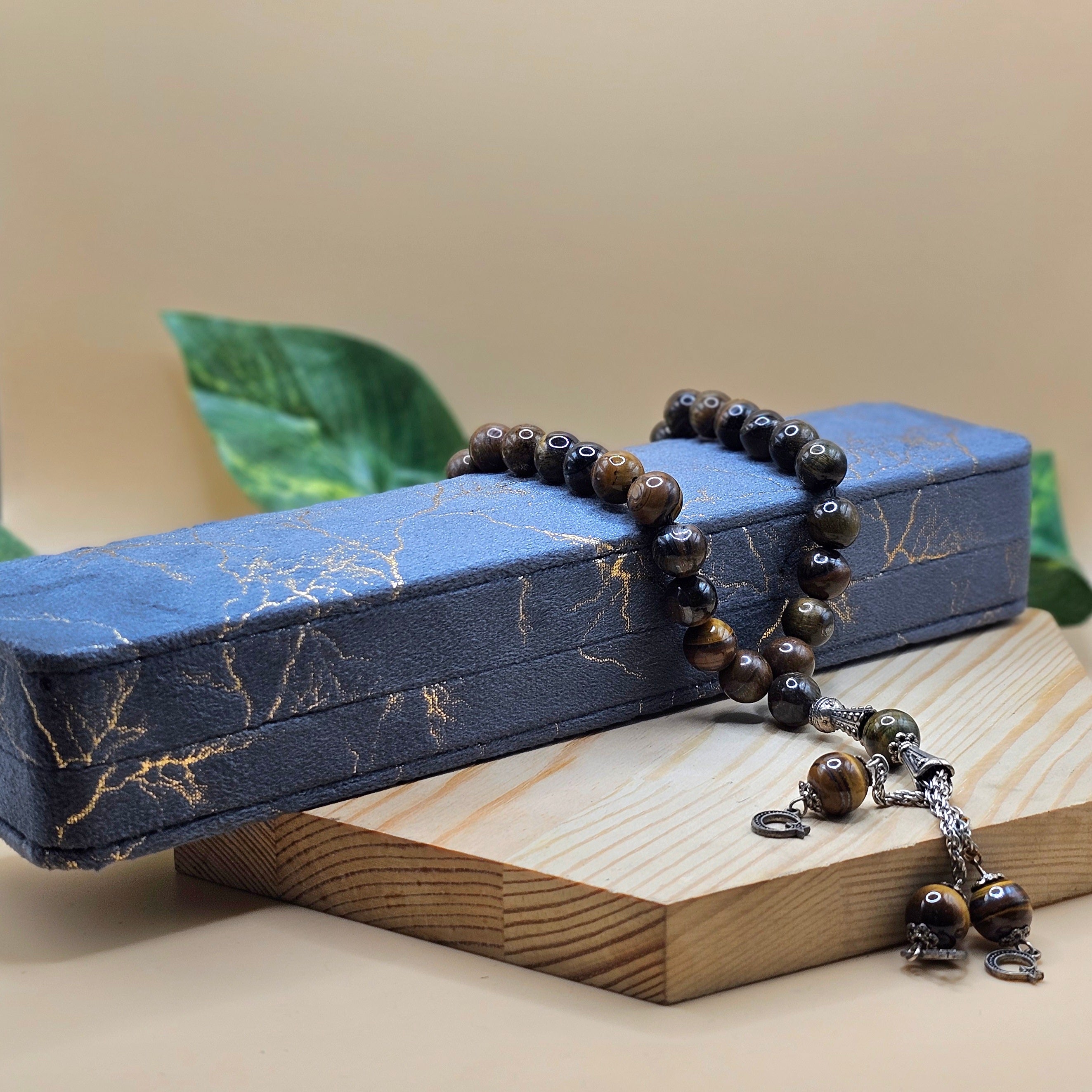 Real Tiger Stones Tasbeeh