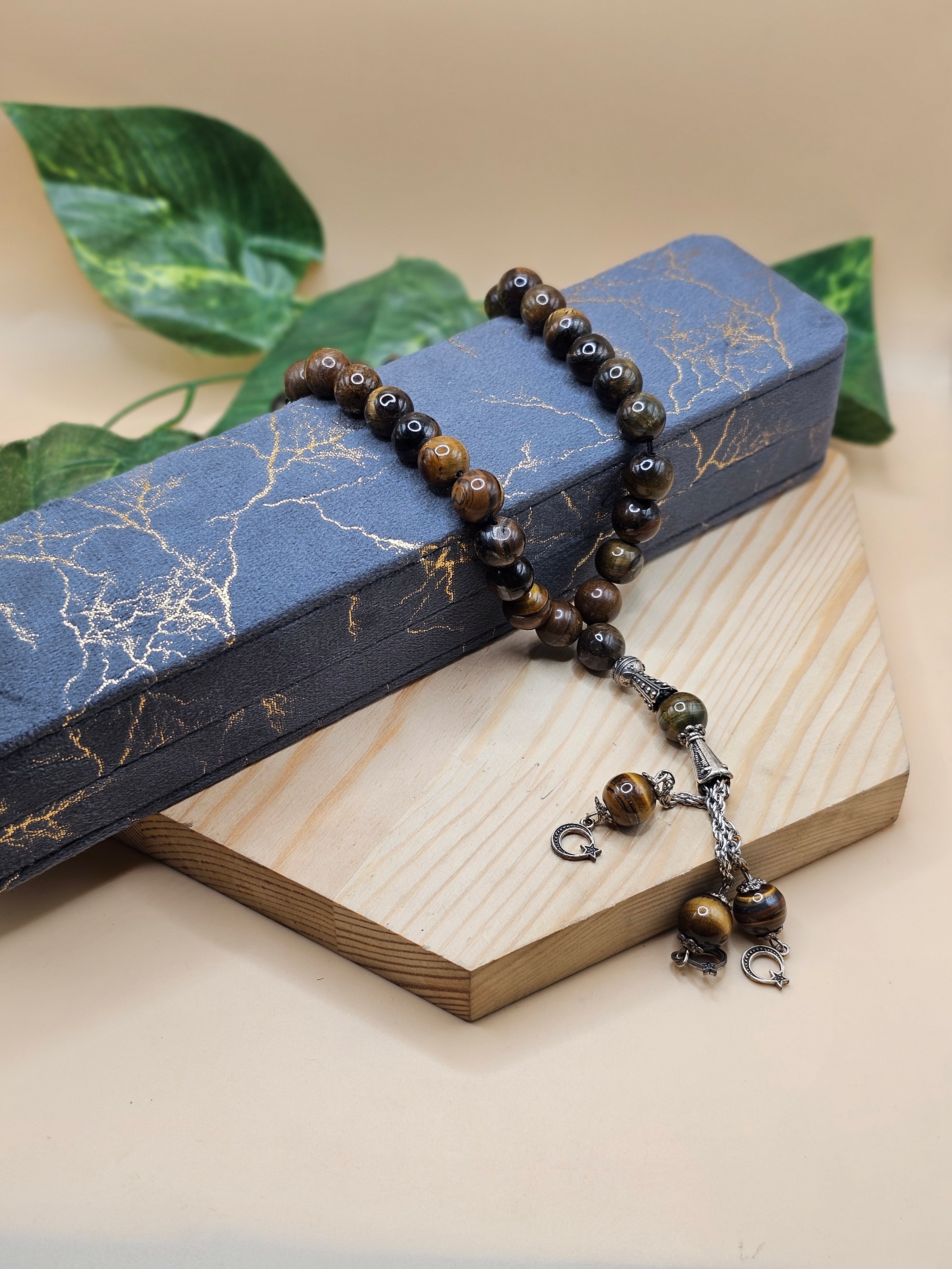 Real Tiger Stones Tasbeeh