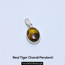 Real Tiger Silver (Chandi) Pendant