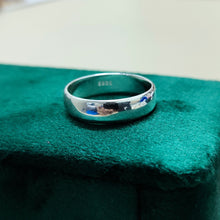 Italian 925 Silver Ring Band