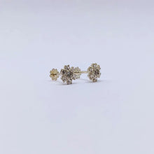 Zircon Silver (Chandi) Ear Pins (Tops)