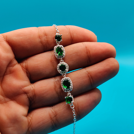 925 Italian Silver Ladies Bracelet - Elegant and Timeless Jewelry Accessory