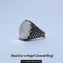 Real Dur e Najaf Chandi Ring