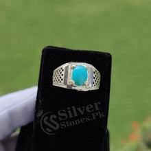 Real Shajri Feroza Silver (Chandi) Ring!