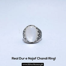 Real Dur e Najaf Chandi Ring