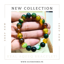 Real Aqeeq Stones Bracelet