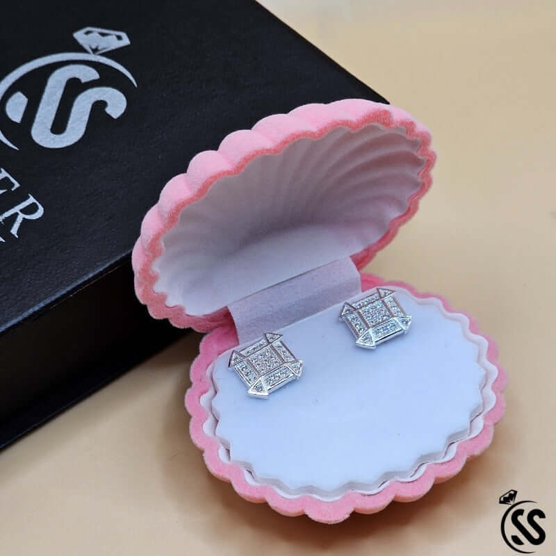 925 Italian Sterling Silver Earpins