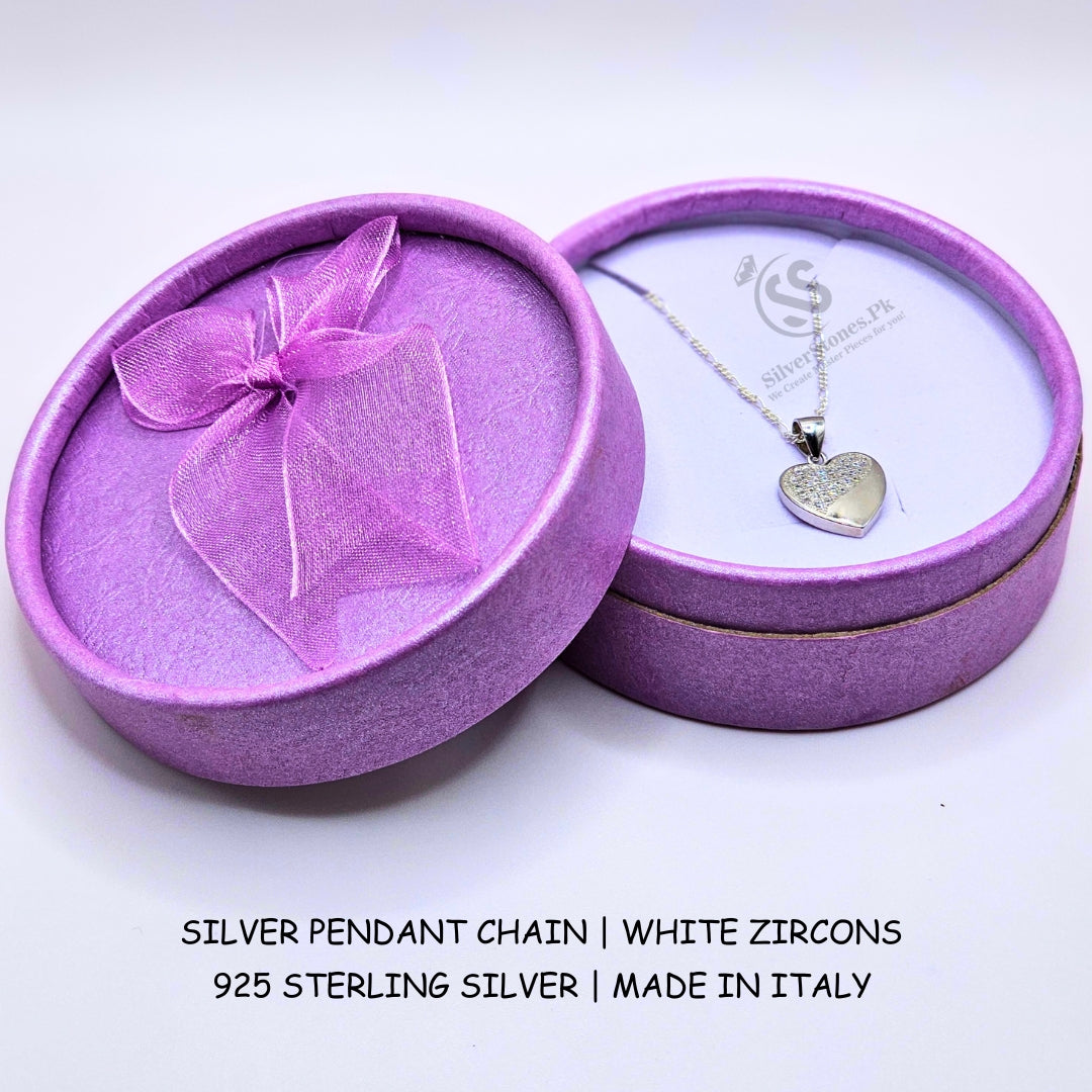 925 Sterling Silver Pendant & Chain