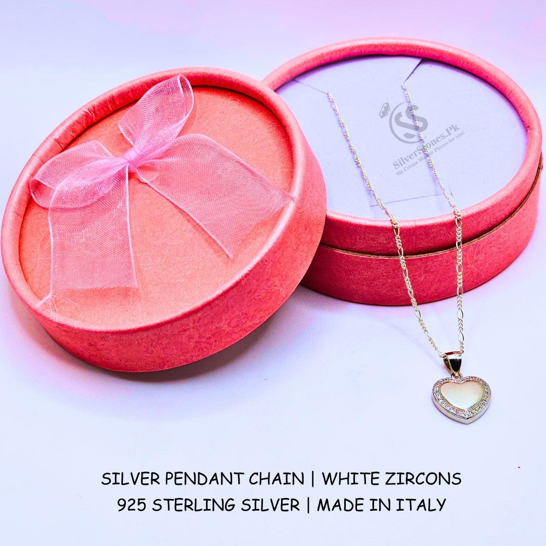 925 Sterling Silver Pendant & Chain