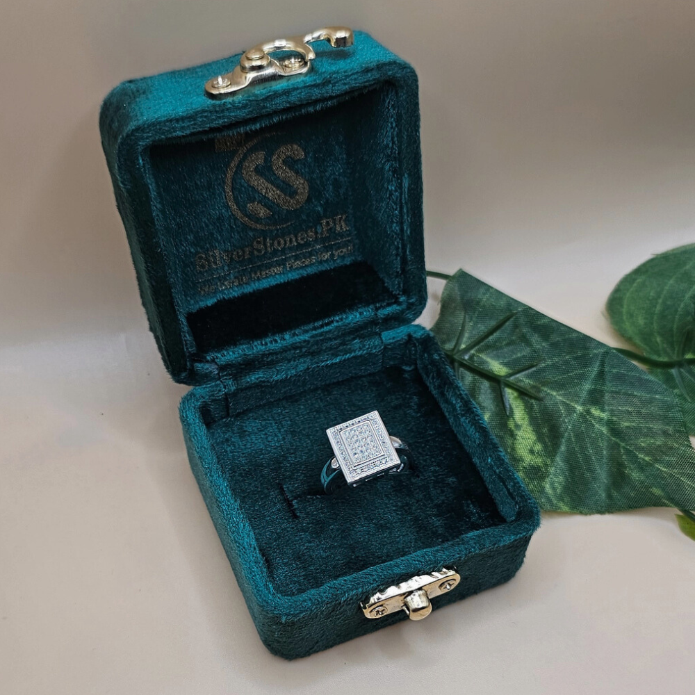 925 italian silver gents ring online 