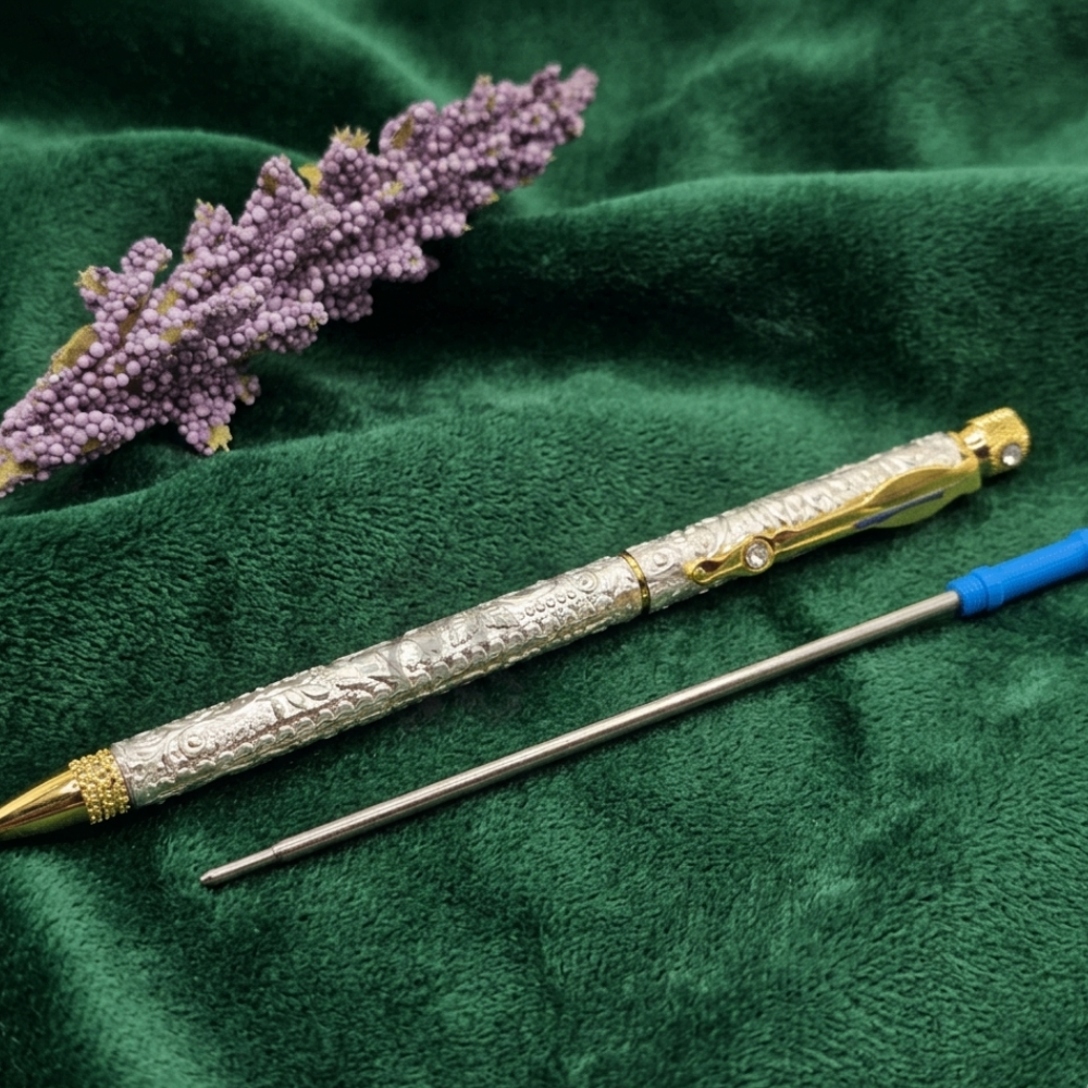 Experience the Art of Writing with Our Elegant Silver Pen