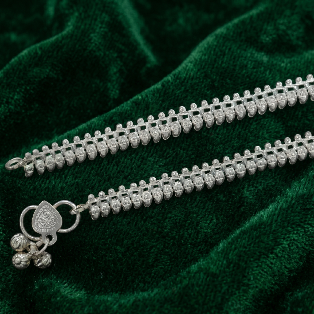 Silver Anklets