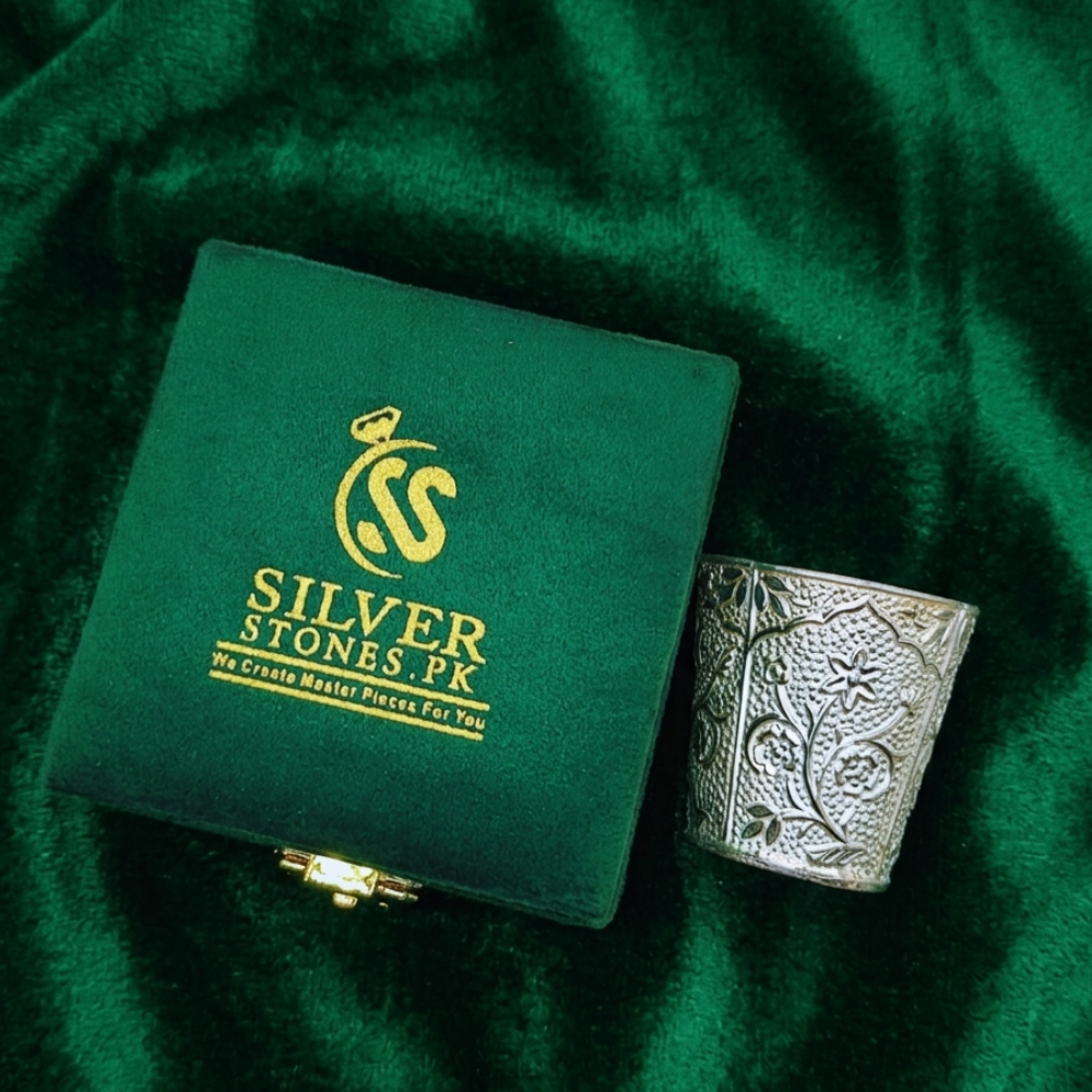 Beautiful Silver (Chandi) Glass for Baby