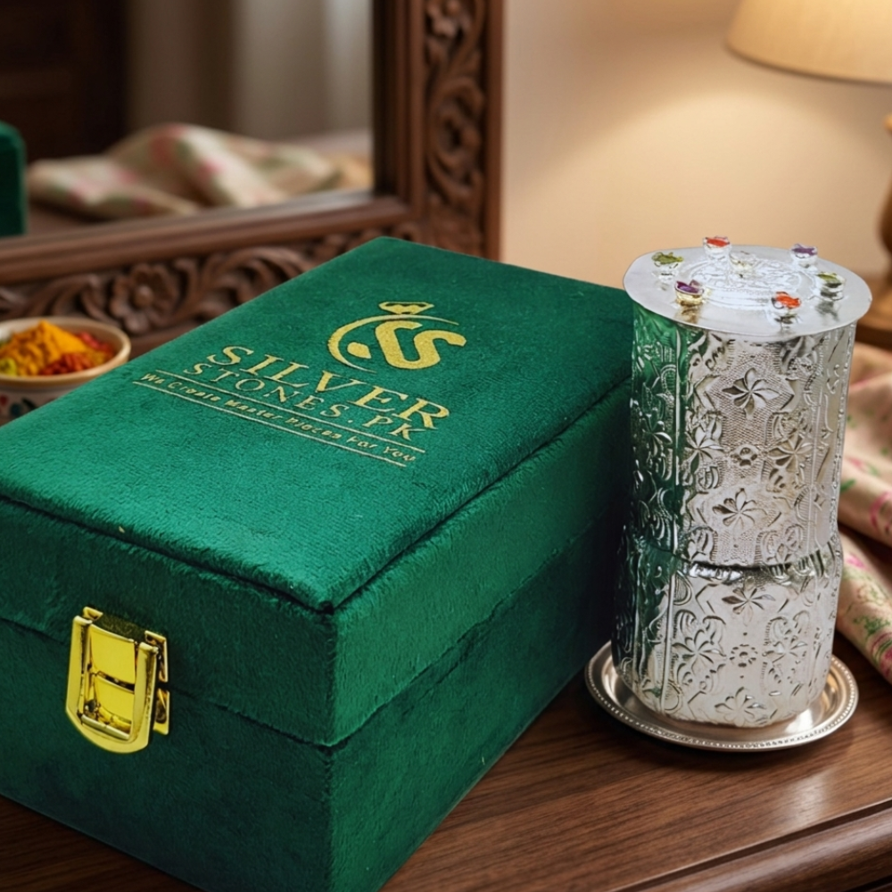 Beautiful Silver (Chandi) Feeder for Babies