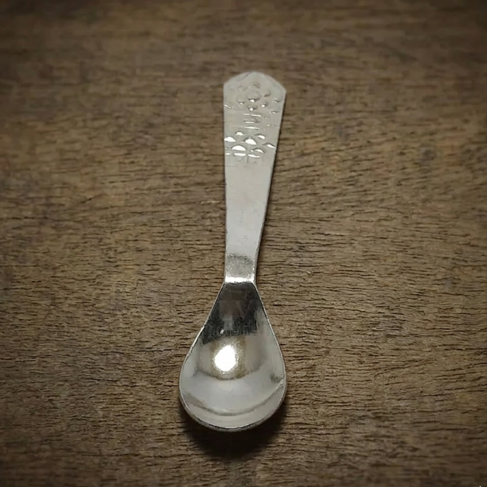 Beautiful Silver (Chandi) Small Spoon (Copy)